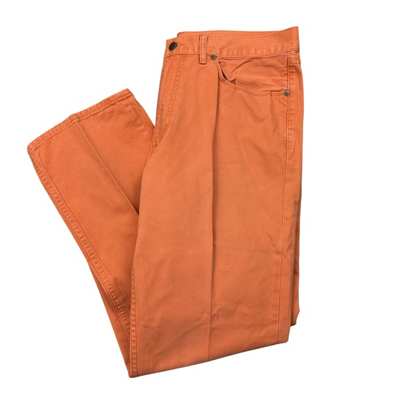 Polo Ralph Lauren Other - Polo Ralph Lauren Mens 36x30 Burnt Orange Cotton Twill 650 Straight Leg Pants
